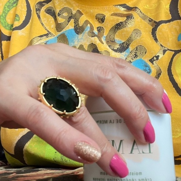 Alexis Bittar Georgian Stone Cocktail Ring - Picture 7 of 7